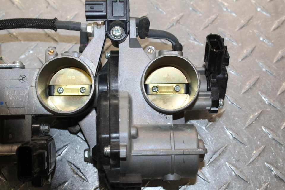 Yamaha FZ09 2015 carrocería del acelerador Foto 2 de 4