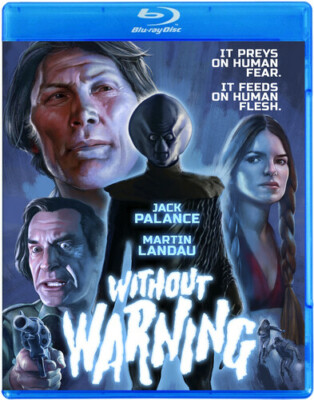 Without Warning Blu-ray 1980 Kinor Lorber SLIPCOVER INCLUDED Jack Palance 