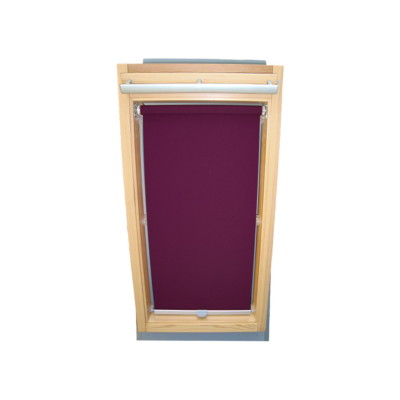 Rollo Sichtschutz f. Roto Dachfenster WDF 310 - 319 / 320 - 329 - lila