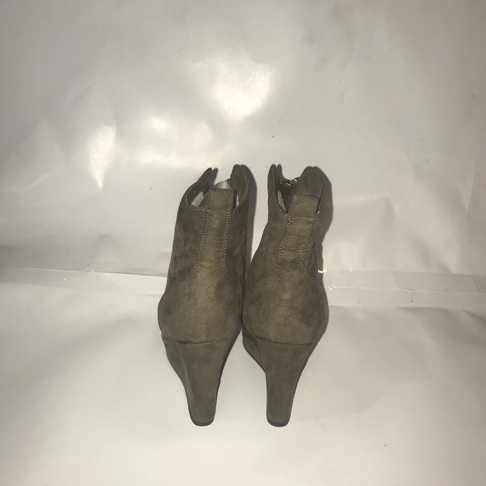 TOTALMENTE NUEVO Qupid Wedges Botines Mujer Zapatos Talla 5.5 Foto 4 de 4