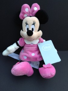 Nwt Disney Store Peluche Minnie Mouse Mini Bean Bag 9 1 4 De Pulgadas Rosa Ebay