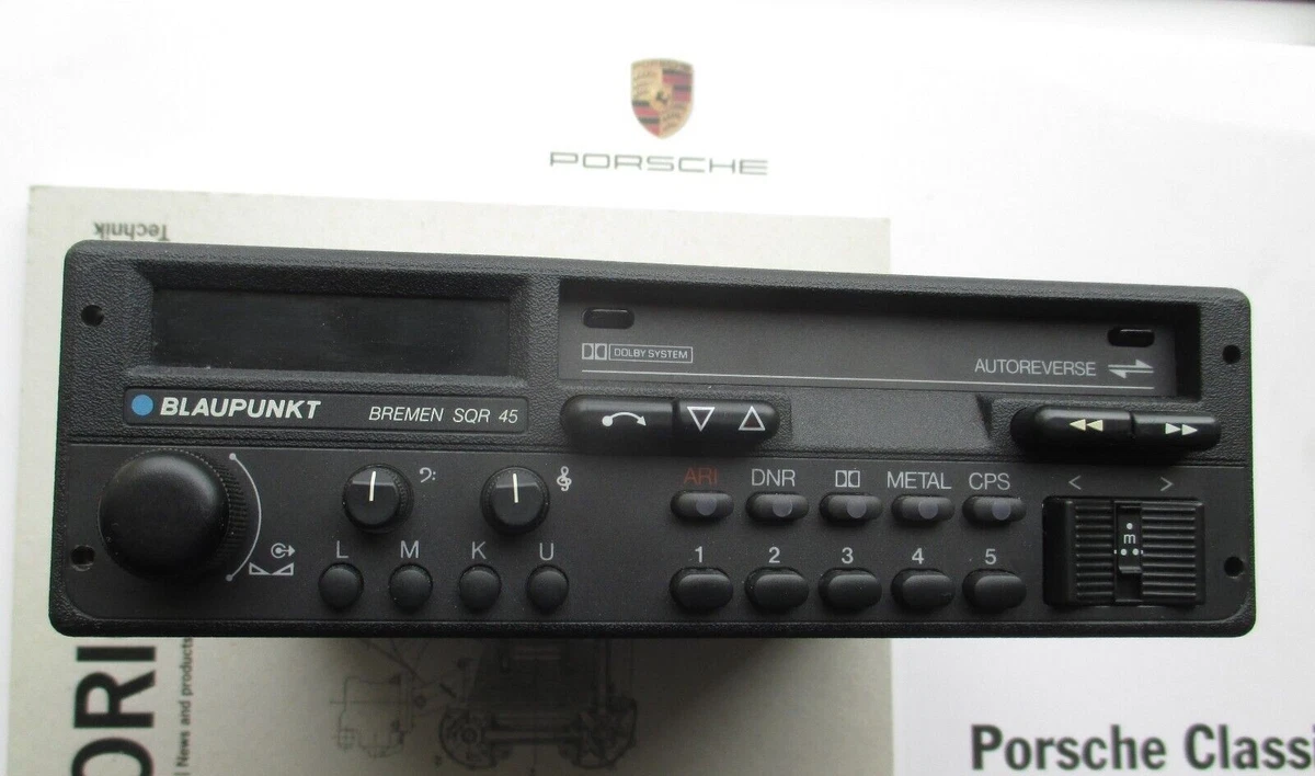 PORSCHE 911 930 Blaupunkt BREMEN SQR45 Radio Autoradio Stereo  