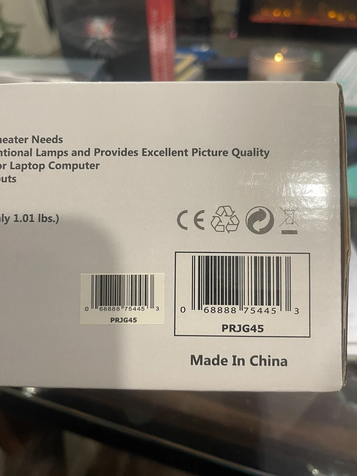 Pyle Home PRJG45 Multimedia Mini Projector NEW - Image 2 of 2