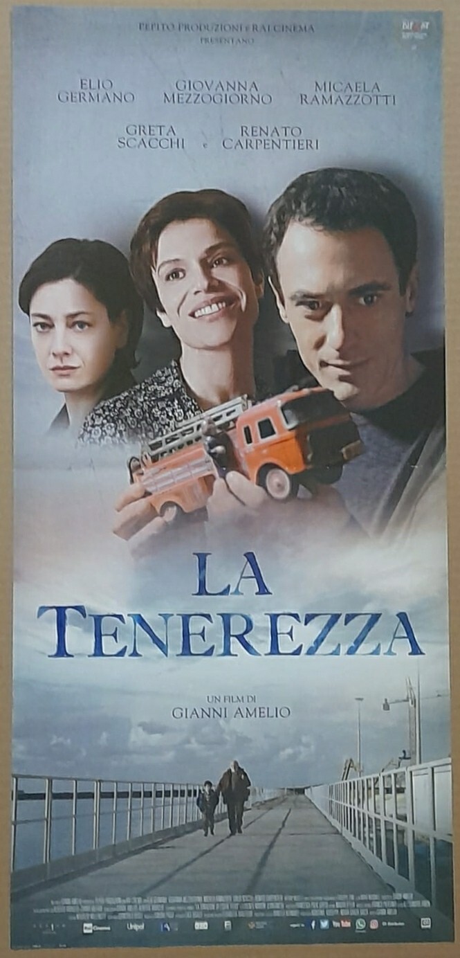 Locandina originale film La tenerezza (2017) - Regia di Gianni Amelio