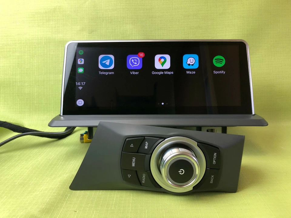 BMW Serie 1 E87 E88 E81 E82 CIC Carplay Android Auto Multimedia Unidad de Navegación Foto 2 de 4