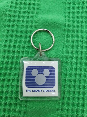 Vintage The Disney Channel Mickey Mouse Ears TV Logo Key Chain Ring | eBay