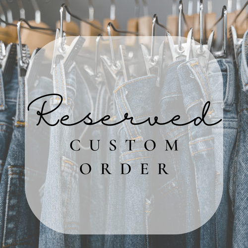 RESERVED -Custom Order for Robert