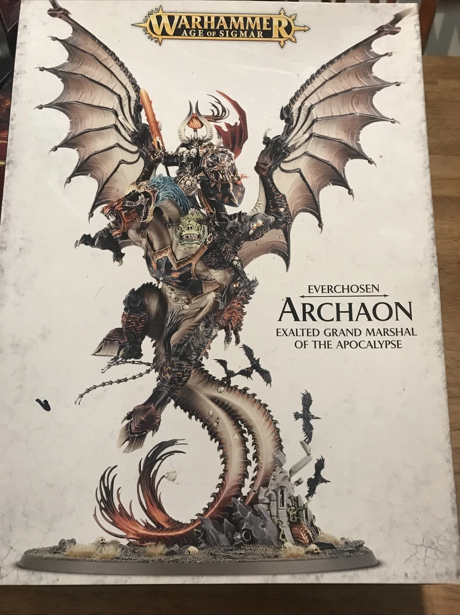 WARHAMMER AOS - EVERCHOSEN ARCHAON EXALTED GRAND MARSHAL OF THE APOCALYPSE