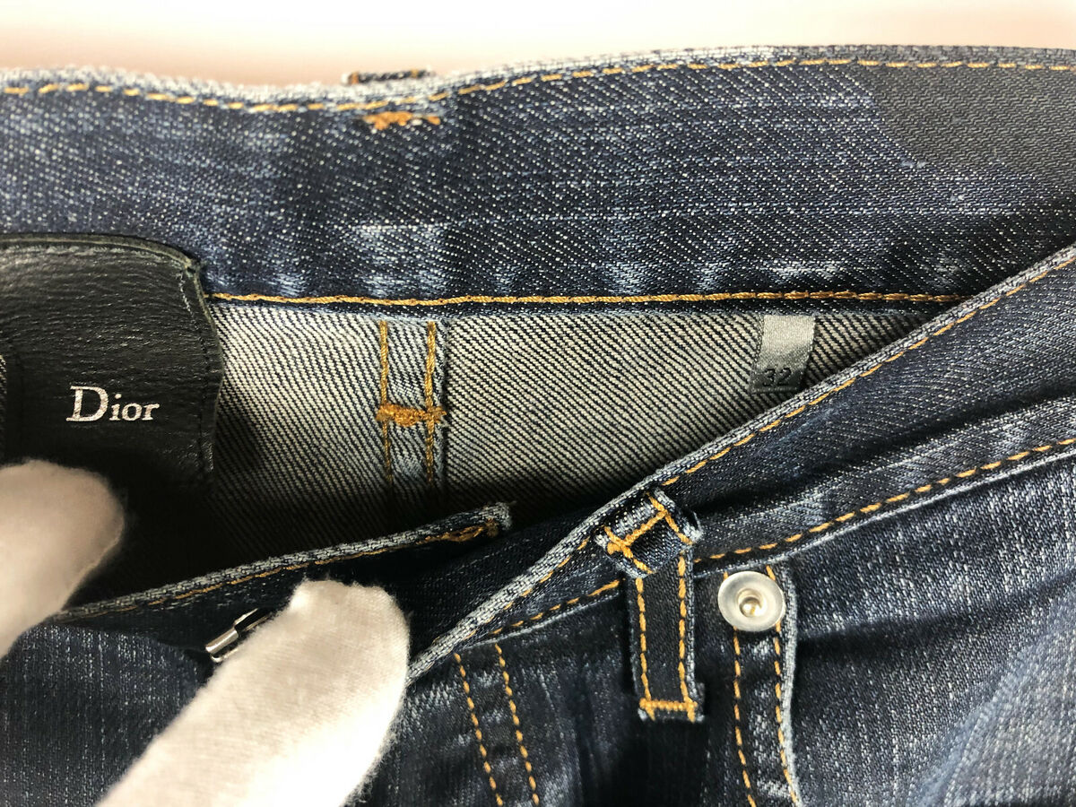 DIOR HOMME Blue Denim Jeans Skinny Slim 31 32 33 Hedi DIOR HOMME Blue Denim Jeans Skinny Slim 31 32 33 Hedi