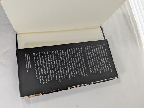 Harry Potter Adult Canada Edition Black Hardcover Half Blood Prince Raincoast - Bild 8 von 8
