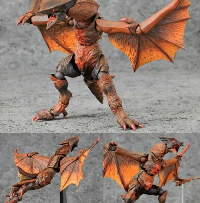 SCI-FI Revoltech 007 Gamera Guardian of the Universe Gyaos Figure