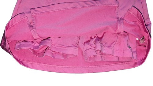 Gonna pantaloncino golf tennis Adidas Climacool rosa logo taglia 8 - Foto 3 di 7