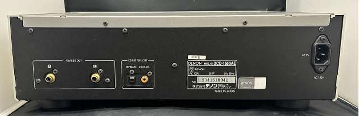 DENON SACD PLAYER DCD-1650AE IN WORKING CONDITION FROM JAPAN
