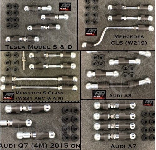 Rolls Royce Wraith (13-21) KIT COMPLETO DE ESLABONES DE BAJADA DE SUSPENSIÓN NEUMÁTICA - ENVÍO GRATUITO - Imagen 10 de 12