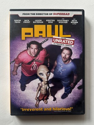 Greg Mottola PAUL (2011) Simon Pegg/Nick Frost | Unrated/Theatrical Versions DVD