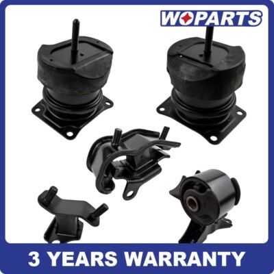 5PCS Motor AND Trans Mounts SET Fit For 1998-2002 Honda Accord V6 3.0L