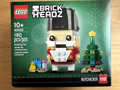 LEGO BRICKHEADZ CHRISTMAS 40425 Nutcracker NISB New & Sealed