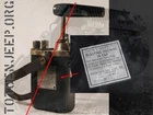 PLATE PLATE LABEL BLASTING MACHINE 10 CAPS ARMY ENGINEERS jeep willys us ww2