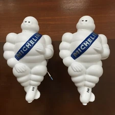 michelin man bibendum doll mascot advertise tire with white light 8" x 2