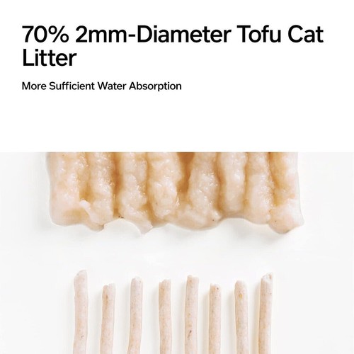 Tofu Cat Litter Pidan Mixed Type Flushable Clumping Odour Control Dust Free Pack - Picture 4 of 13