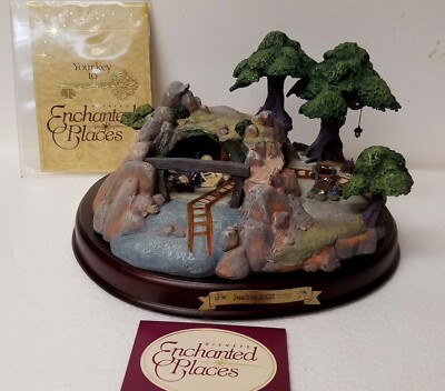 WDCC Disney Enchanted Places Snow White - ''Seven Dwarfs' Jewel Mine'' w/Box & COA