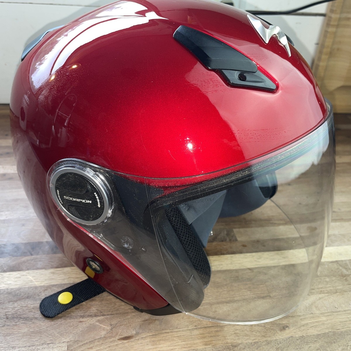 SCORPION EXO-200 THREE QUARTER FACE MOTORCYCLE HELMET SIZE X LARGE