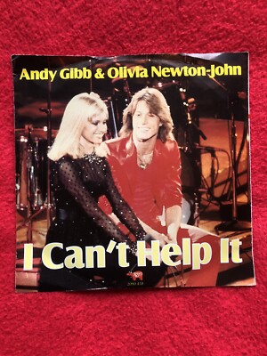 Bee Gees - Andy Gibb & Olivia Newton John -I Can`t Help it 7 Inch Vinyl HOLLAND
