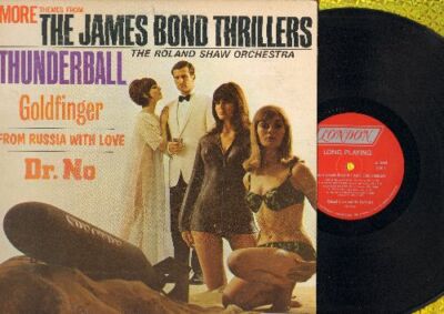 Shaw, Roland More Themes From The James Bond Thrillers Vinyl LP Record