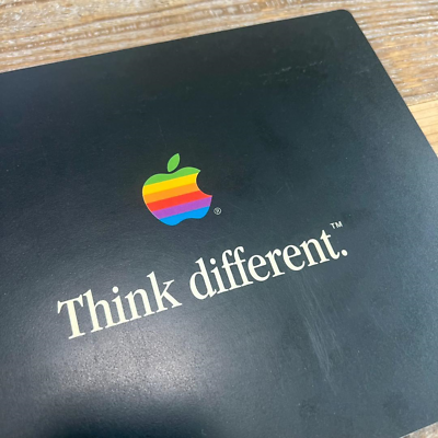 新品　Apple Think different　マウスパッド　レインボーロゴ Apple Computer Mouse Pad Rainbow Logo Think Different Novelty | eBay