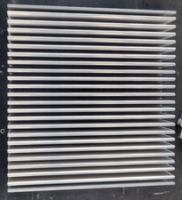 250mm X 265mm X 82mm HEAVY DUTY ALUMINIUM HEATSINK r6s0.1 