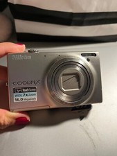 Nikon COOLPIX S6100 16.0MP Digital Camera - Silver for sale Nikon COOLPIX S6100 16.0MP Digital Camera - Silver for sale