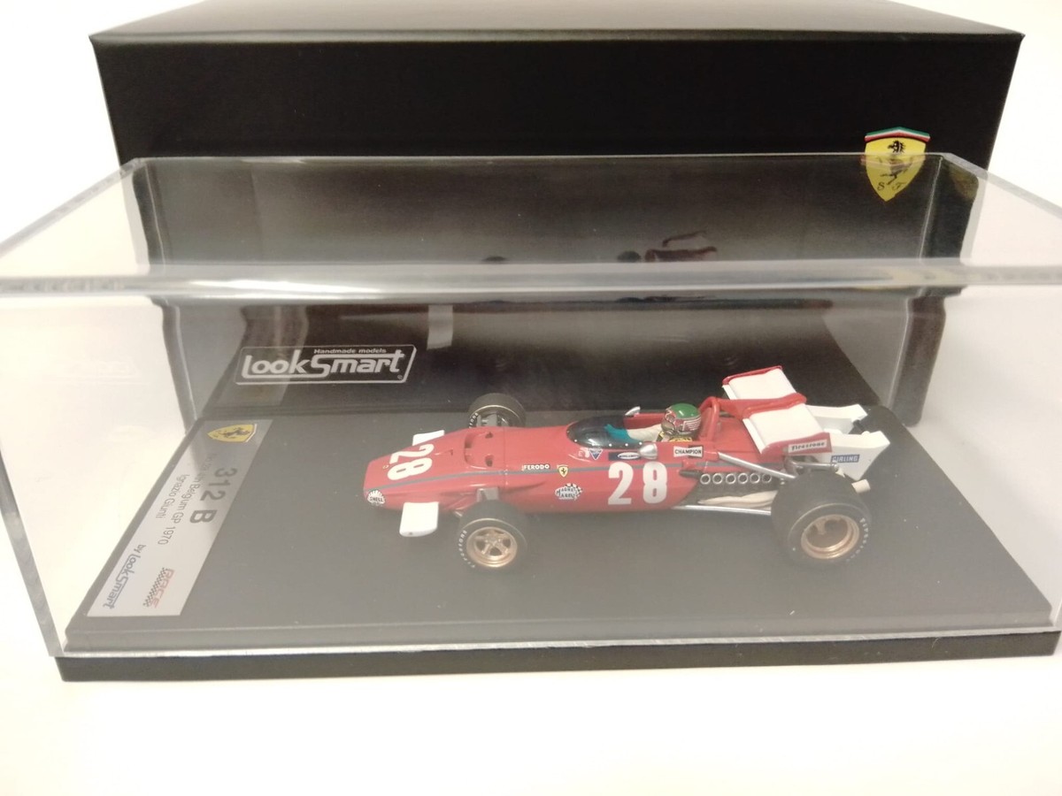 Looksmart Ferrari 312B #28 Ignazio Giunti Belgium GP 1970 1 Looksmart Ferrari 312B #28 Ignazio Giunti Belgium GP 1970 1