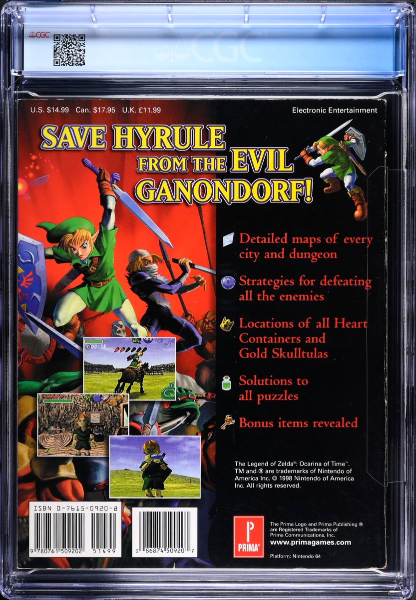Legend of Zelda : Ocarina of Time: Prima's Official Strategy Guide