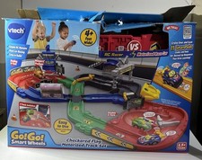 Vtech Go Go Smart Wheels Ultimate RC Speedway 4.5 Feet Long FOR PARTS/AS-IS 