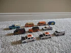 Lot of 10 Vintage 1970’s 80’s Era Hot Wheels Cars, Trucks, Campers Vans Assorted