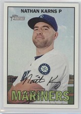 2016 Topps Heritage Nate Karns Nathan Karns #16 5g4