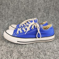 Converse Chuck Taylor All Star Shoes Mens Size 5 Blue Canvas Low Top Ox 130127F
