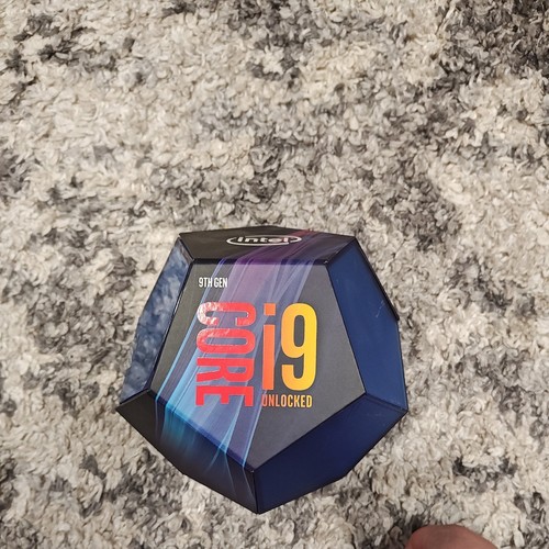 Box Only - Intel Core i9-9900K Processor
