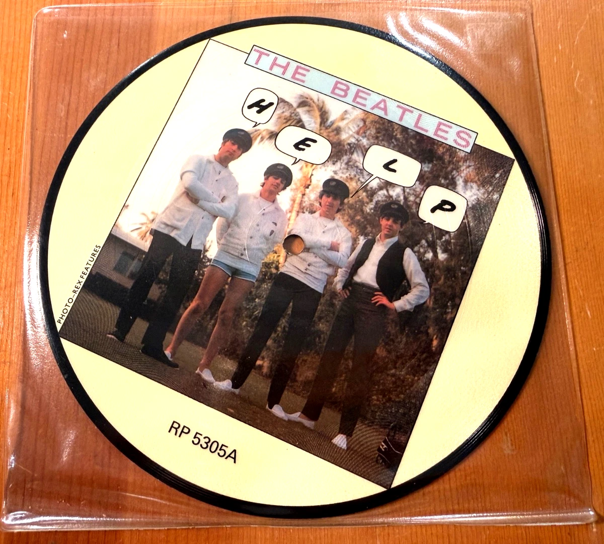25+ The Beatles 45 RPM Speed Picture Disc Vinyl Records for sale