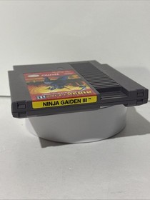 Ninja Gaiden 1 2 & 3 Trilogy Nintendo NES Lot Of 3 Games Authentic w Sleeves