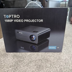 プロジェクター TOPTRO 1080P VIDEO PROJECTOR Model X5 TOPTRO X5 1080P Full HD Video Projector WiFi Bluetooth Home Cinema