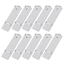 Kootion USB 2.0 4GB 10pcs USB Flash Drives Memory Stick External Drive Pen White