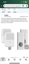 Wireless Doorbell Waterproof Long Range Door Bells Cordless Plug-in With Chime
