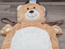 Jooje 26394 Brown Bear Plush Play Mat New in Package