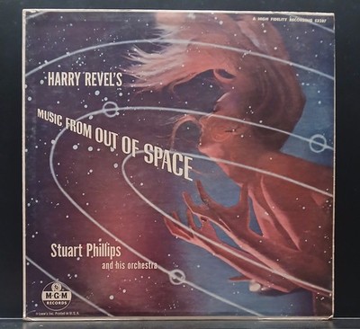 RARE! HARRY REVEL'S ''MUSIC FROM OUT OF SPACE'' MGM LP E3287 MONO VG