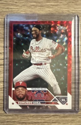 2023 Topps Update Series - Edmundo Sosa #US2 Red Foil /199