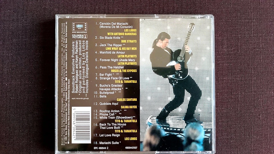 ROBERT RODRIGUEZ *Desperado* 🎬🎞️🎥 OST/💿 - 👍👍👍👍👍🥇 - Bild 4 von 4