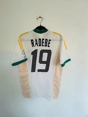 RADEBE 19 South Africa Football Shirt Men’s S Adidas Original 2002 Away - Image 1 of 4