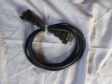 9-pin RS-232 serial cable, w/ screws; untested