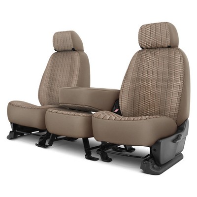 For Ford F-550 Super Duty 02-07 Allure 1st Row Toast Custom Seat Cover